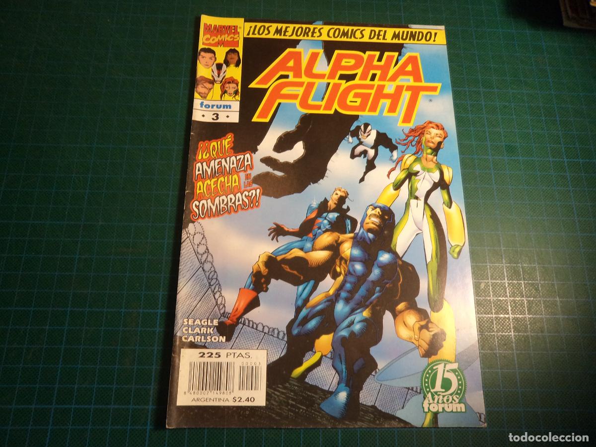 C&oacute;mics: Alpha Flight. Vol II. N&ordm; 3. Forum. (Ref. 11-B) - Foto 1
