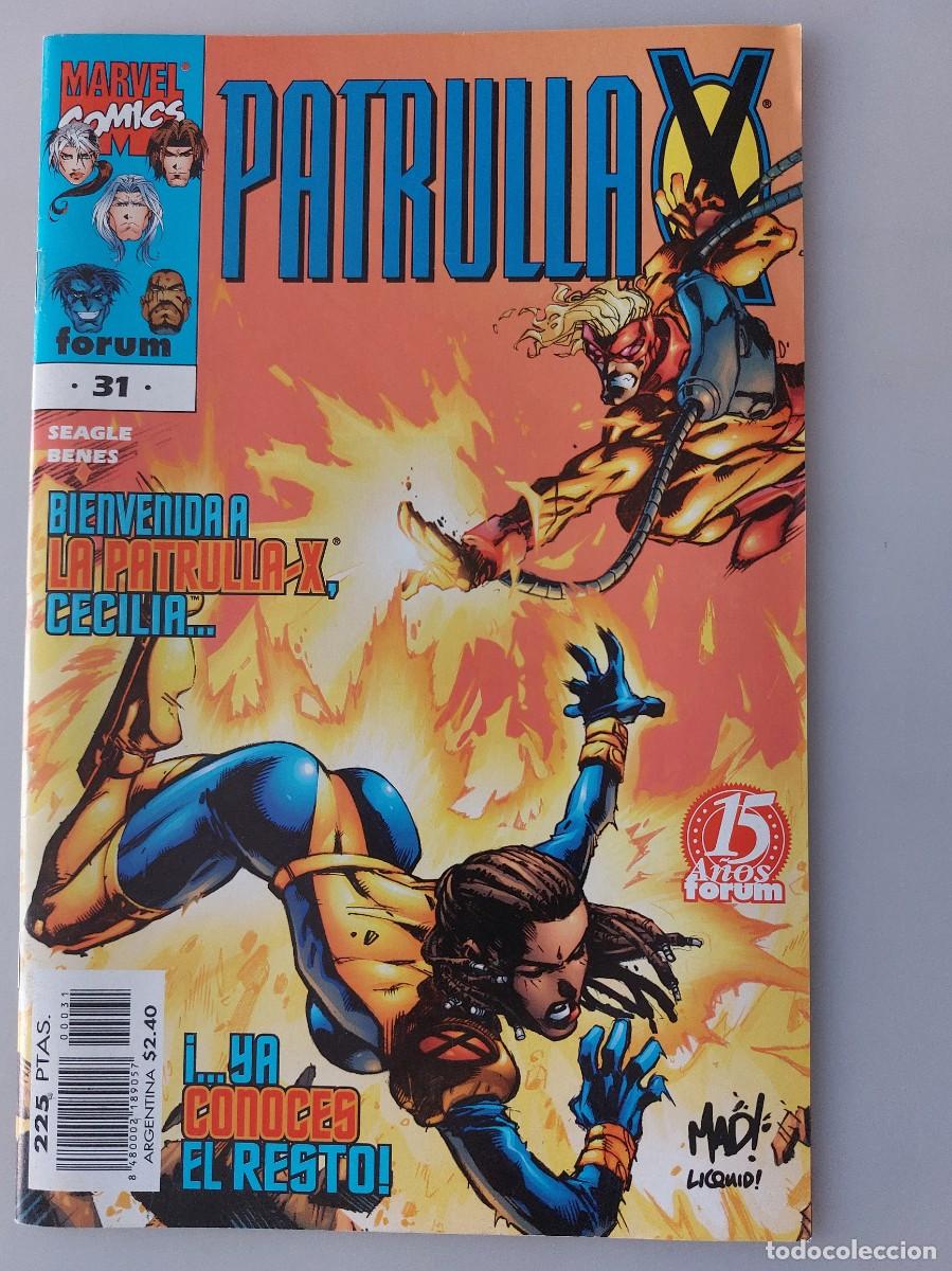 C&oacute;mics: LA PATRULLA-X - VOL. 2 N&ordm; 31 - F&Oacute;RUM (1998) - Foto 1