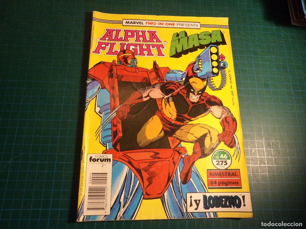 C&oacute;mics: Alpha Flight La Masa. N&ordm; 46. Marvel Two in One. Forum. (Ref. 10-B) - Foto 1