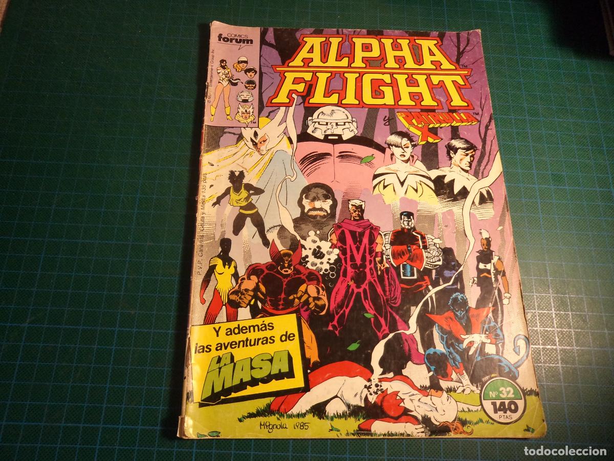 C&oacute;mics: Alpha Flight. N&ordm; 32. Forum. Con se&ntilde;ales de uso. (Ref. 10-B) - Foto 1
