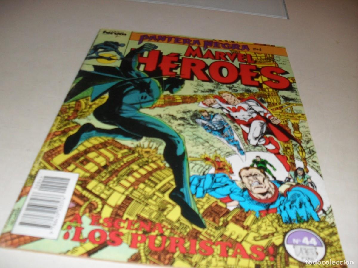C&oacute;mics: MARVEL HEROES N&ordm;44 PANTERA NEGRA,(DE 84).FORUM,1987 - Foto 1