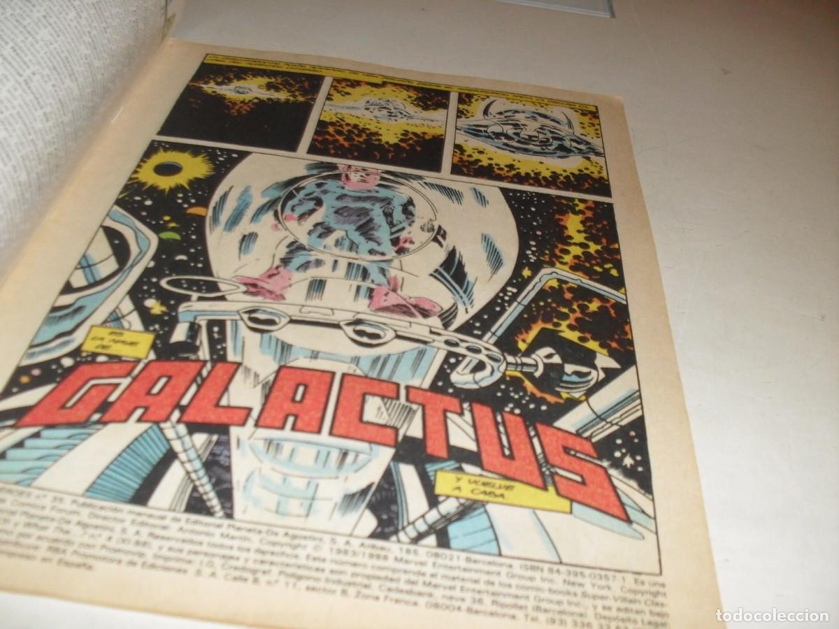 C&oacute;mics: MARVEL HEROES N&ordm; 35 GALACTUS,DE J KIRBY,SIN EL COMPLEMENTO,(DE 84).FORUM,1987 - Foto 2