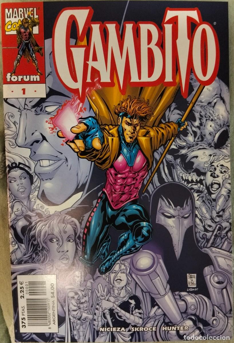 C&oacute;mics: GAMBITO. EDICIONES FORUM GAMBITO vol. III n&ordm; 1. (formato grapa) - Foto 1