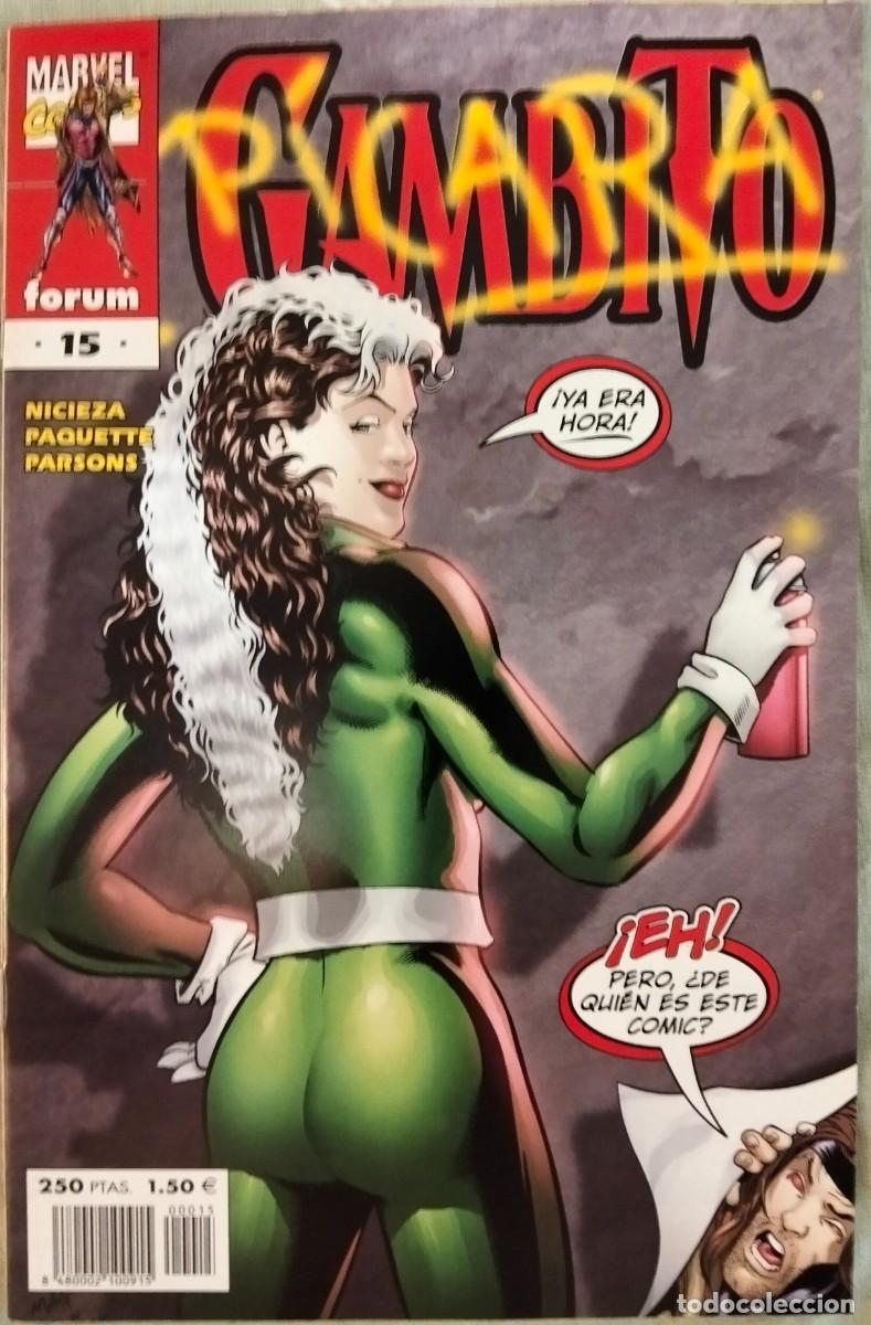 C&oacute;mics: GAMBITO. EDICIONES FORUM GAMBITO vol. III n&ordm; 15. (formato grapa) - Foto 1