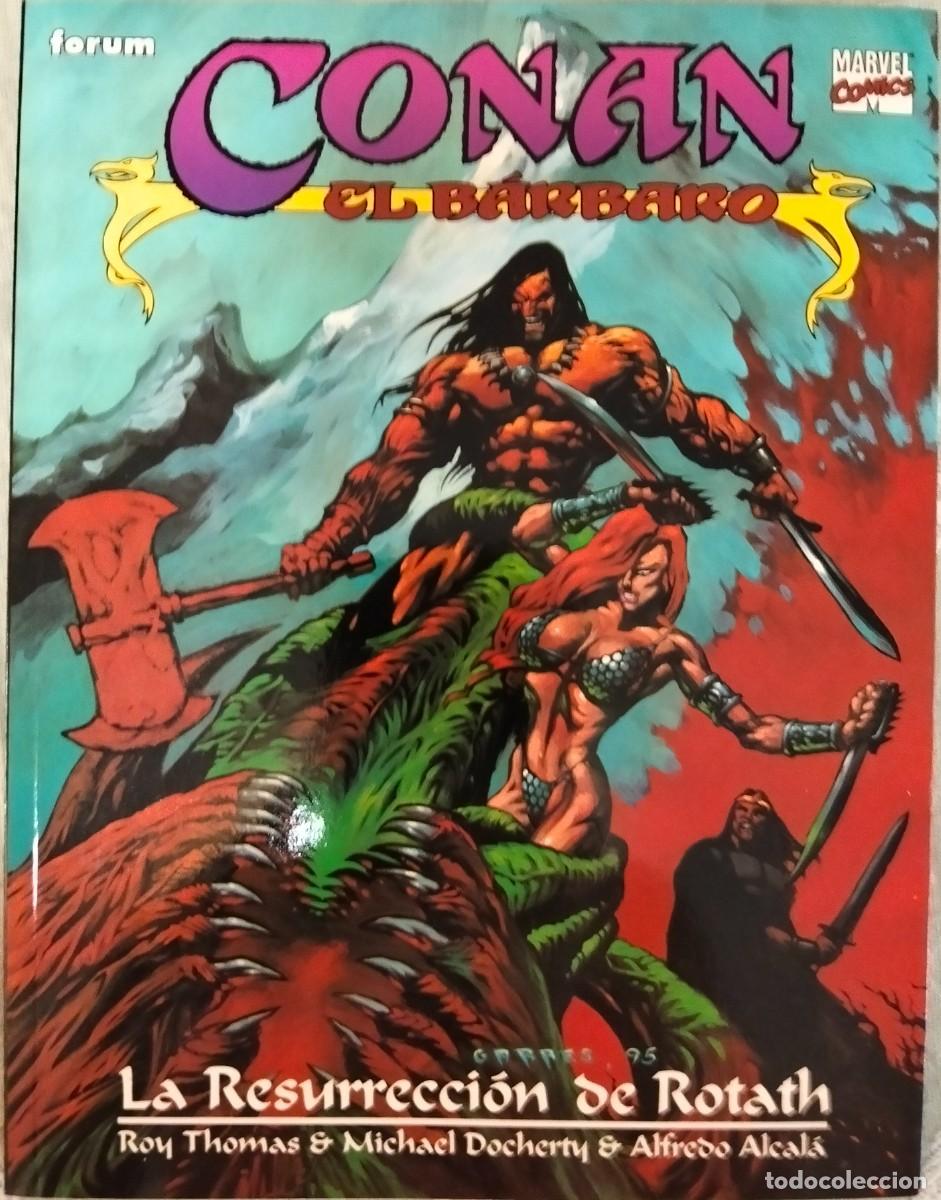 C&oacute;mics: CONAN EL B&Aacute;RBARO: LA RESURRECCI&Oacute;N DE ROTATH. EDICIONES FORUM - Foto 1