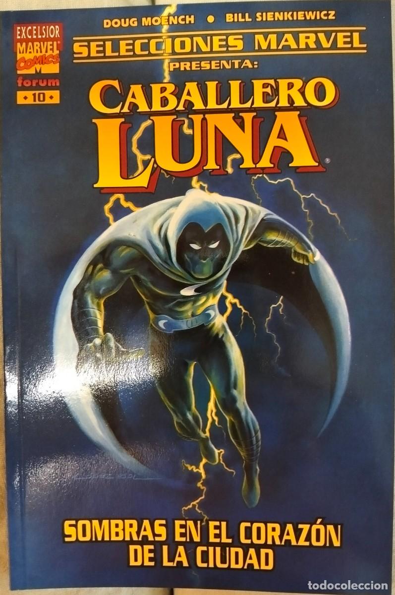 C&oacute;mics: CABALLERO LUNA. SELECCIONES MARVEL N&ordm; 10. EDICIONES FORUM (R&uacute;stica) - Foto 1