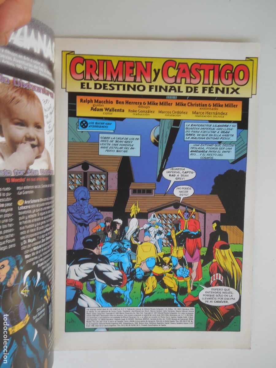 C&oacute;mics: X MEN , EL DESTINO FINAL DE FENIX N&ordm; 4 - COMICS FORUM -1997 - Foto 2