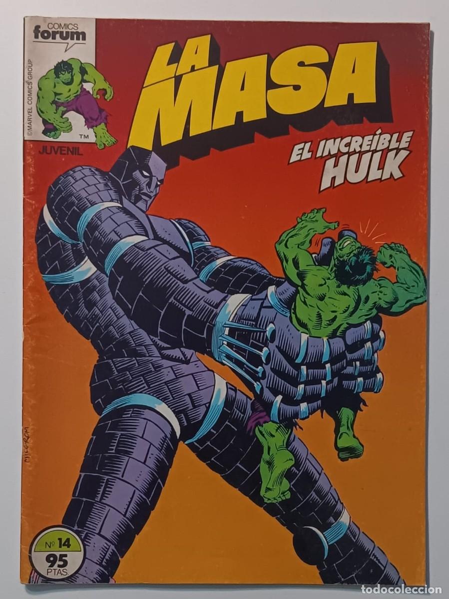 C&oacute;mics: COMIC LA MASA EL INCREIBLE HULK NUMERO 4 VOL 1 FORUM A&Ntilde;O 1983 - Foto 1