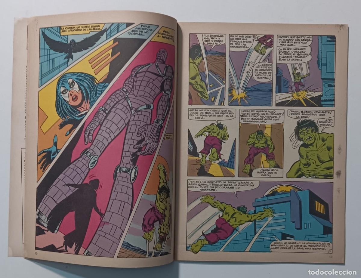 C&oacute;mics: COMIC LA MASA EL INCREIBLE HULK NUMERO 4 VOL 1 FORUM A&Ntilde;O 1983 - Foto 4
