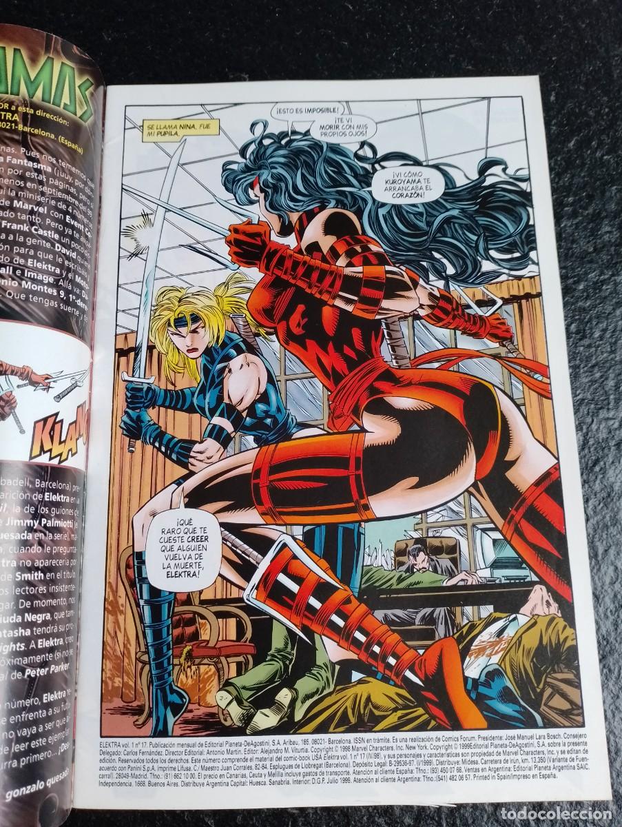 C&oacute;mics: Elektra vol. 1 n&ordm; 17. Marvel, Forum. - Foto 3