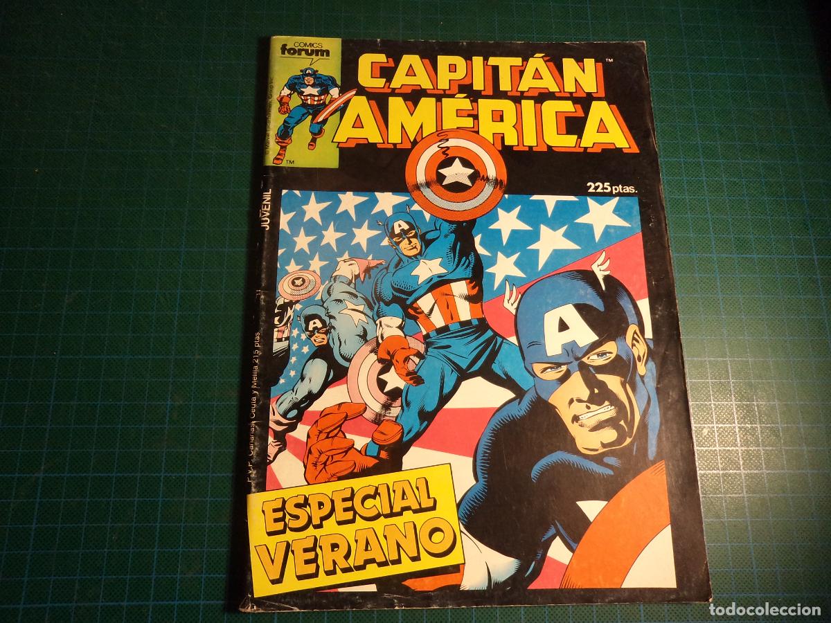 C&oacute;mics: Capitan America especial verano 1987. Forum. (Ref. 15-B) - Foto 1