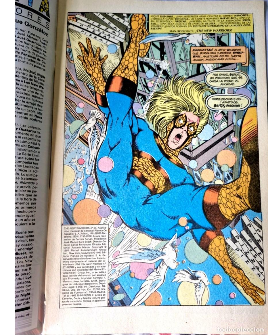 C&oacute;mics: THE NEW WARRIORS - N&Uacute;MERO 27 - VOL 1 - MARVEL C&Oacute;MICS - FORUM - Foto 3