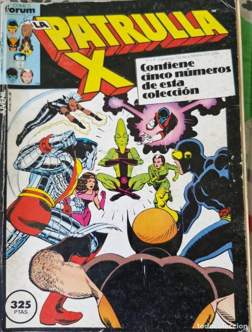 C&oacute;mics: LA PATRULLA X - MARVEL COMICS - COMICS FORUM - RETAPADO - 5 NUMEROS - DIFICIL - Foto 1
