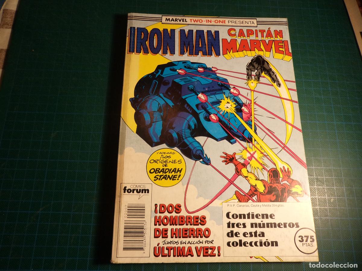 C&oacute;mics: Marvel Two in One. Retapado con los numeros 44-45-46 y 47. Forum. - Foto 1