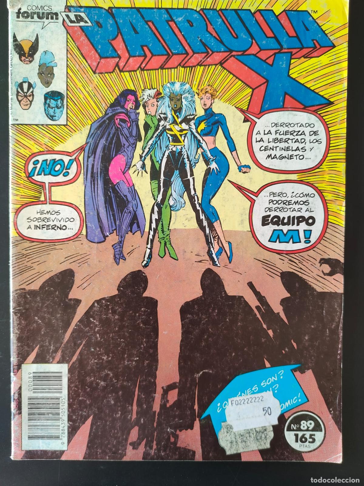 C&oacute;mics: PATRULLA X VOL 1 NUMERO 89 - Foto 1