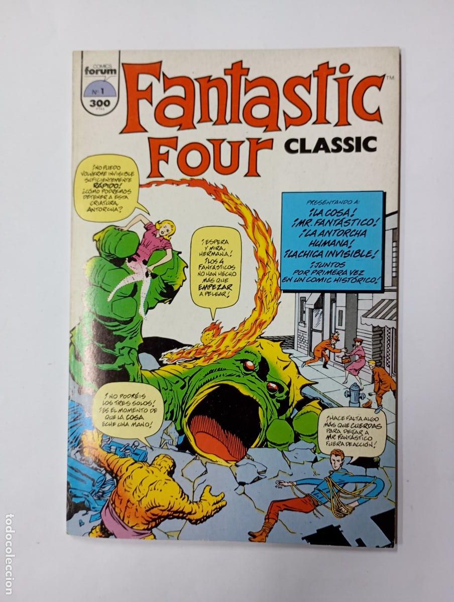 C&oacute;mics: FANTASTIC FOUR N&ordm; 1. CLASSIC COMIC FORUM TDKC13 - Foto 1