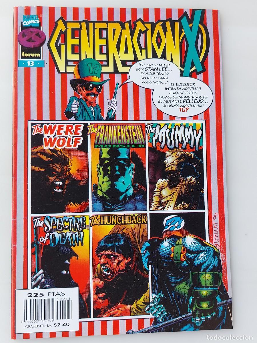 C&oacute;mics: GENERACI&Oacute;N-X VOL.2 N&ordm; 13 - F&Oacute;RUM - 1997 - Foto 1
