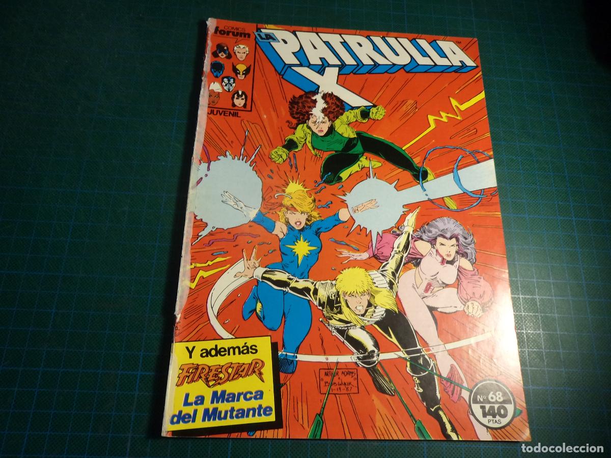 C&oacute;mics: Patrulla X. N&ordm; 68. Forum. Procede de retapado. (Ref. 16-B) - Foto 1