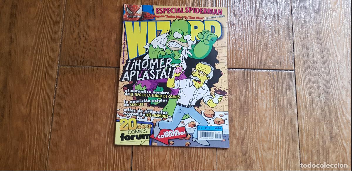 C&oacute;mics: Wizard N&ordm; 5 ESPECIAL SPIDERMAN SIMPSONS - Foto 1