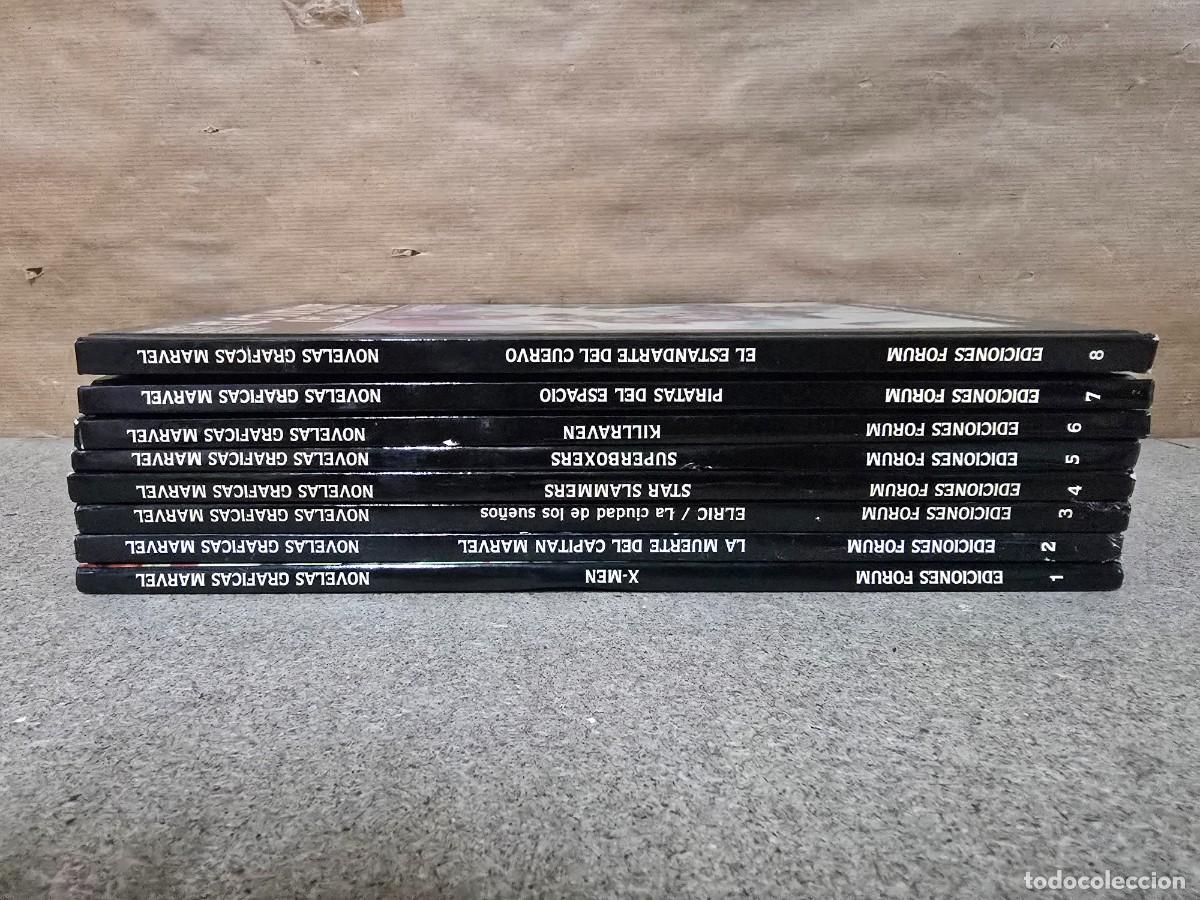 C&oacute;mics: Novelas Graficas Marvel.Coleccion completa 8 tomos.Ediciones Forum - Foto 2