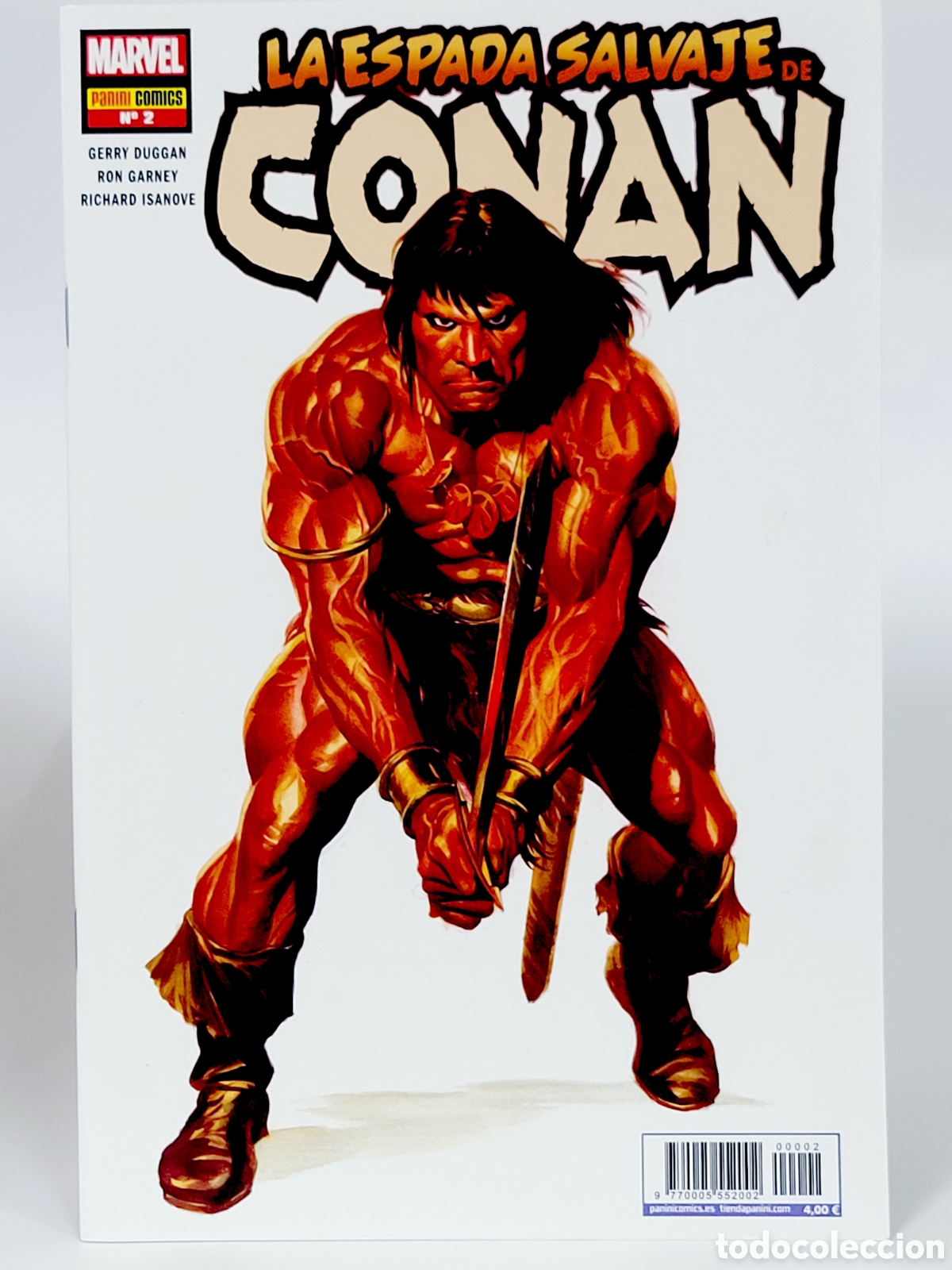 C&oacute;mics: C&Oacute;MIC DE KIOSCO LA ESPADA SALVAJE DE CONAN 2 PANINI MARVEL GRAPA JULIO 19 - Foto 1