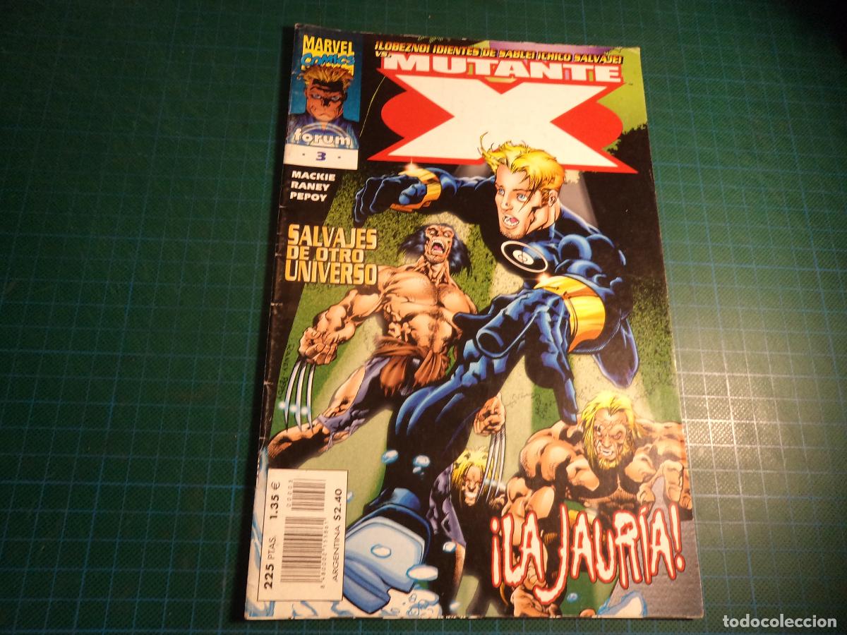C&oacute;mics: Mutante X. N&ordm; 3. Forum. (Ref. 16-B) - Foto 1