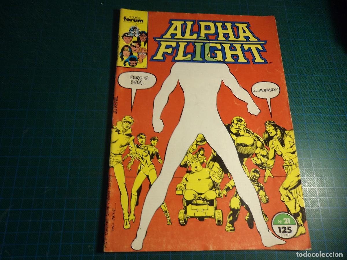 C&oacute;mics: Alpha Flight. N&ordm; 21. Forum. (Ref. 7-B) - Foto 1