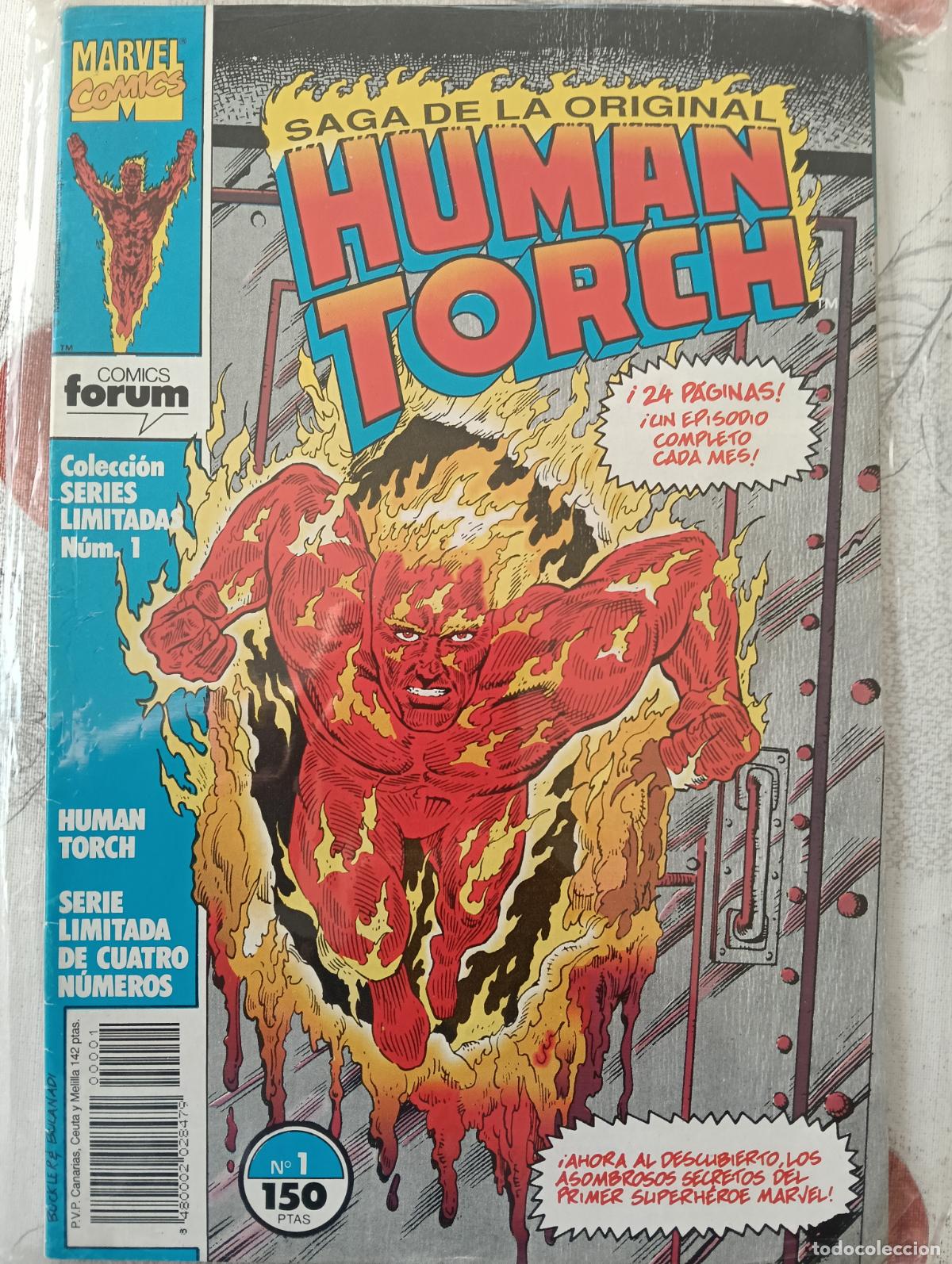 C&oacute;mics: HUMAN TORCH N&ordm; 1 FORUM - Foto 1