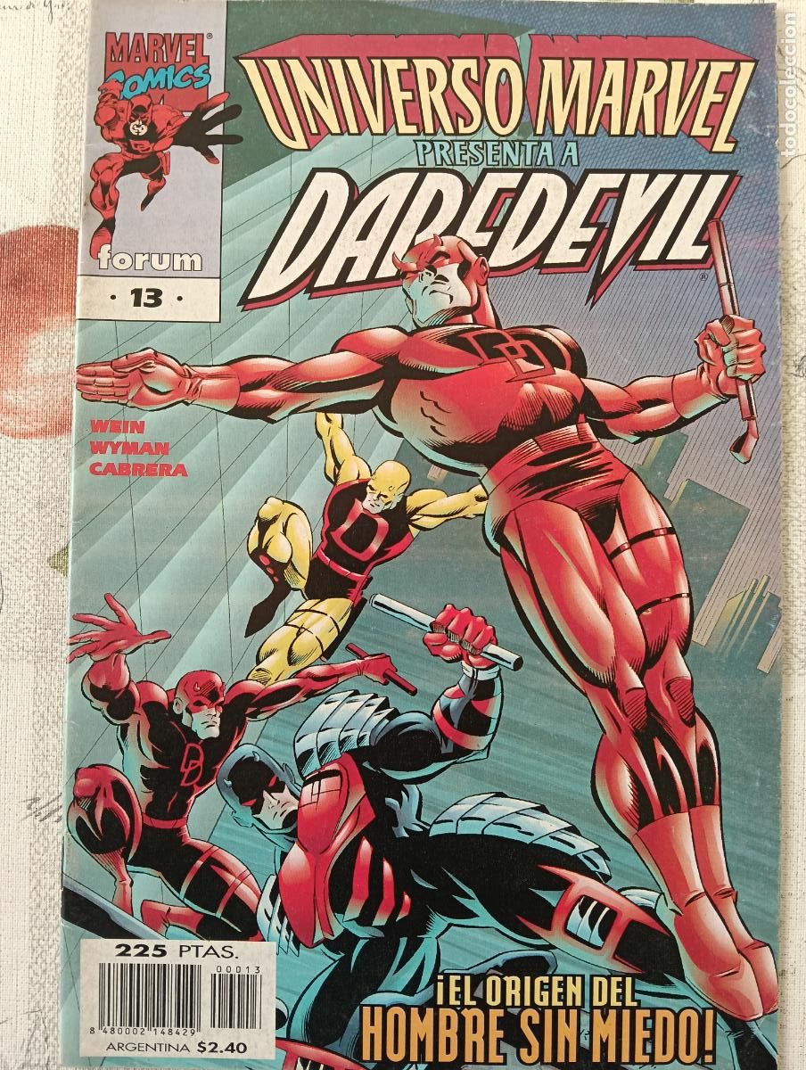 C&oacute;mics: UNIVERSO MARVEL N 13 DAREDEVIL FORUM - Foto 1