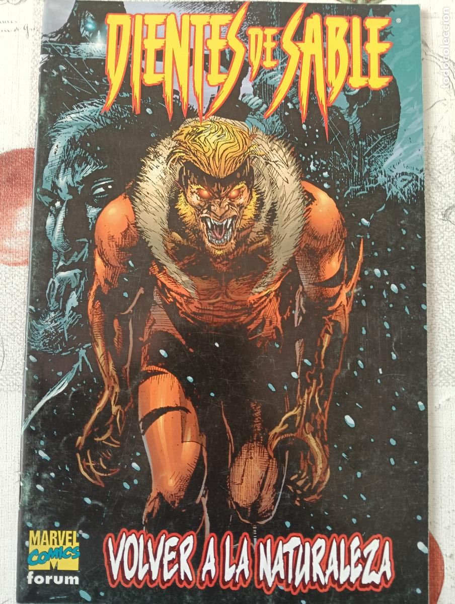 C&oacute;mics: DIENTES DE SABLE VOLVER A LA NATURALEZA FORUM - Foto 1
