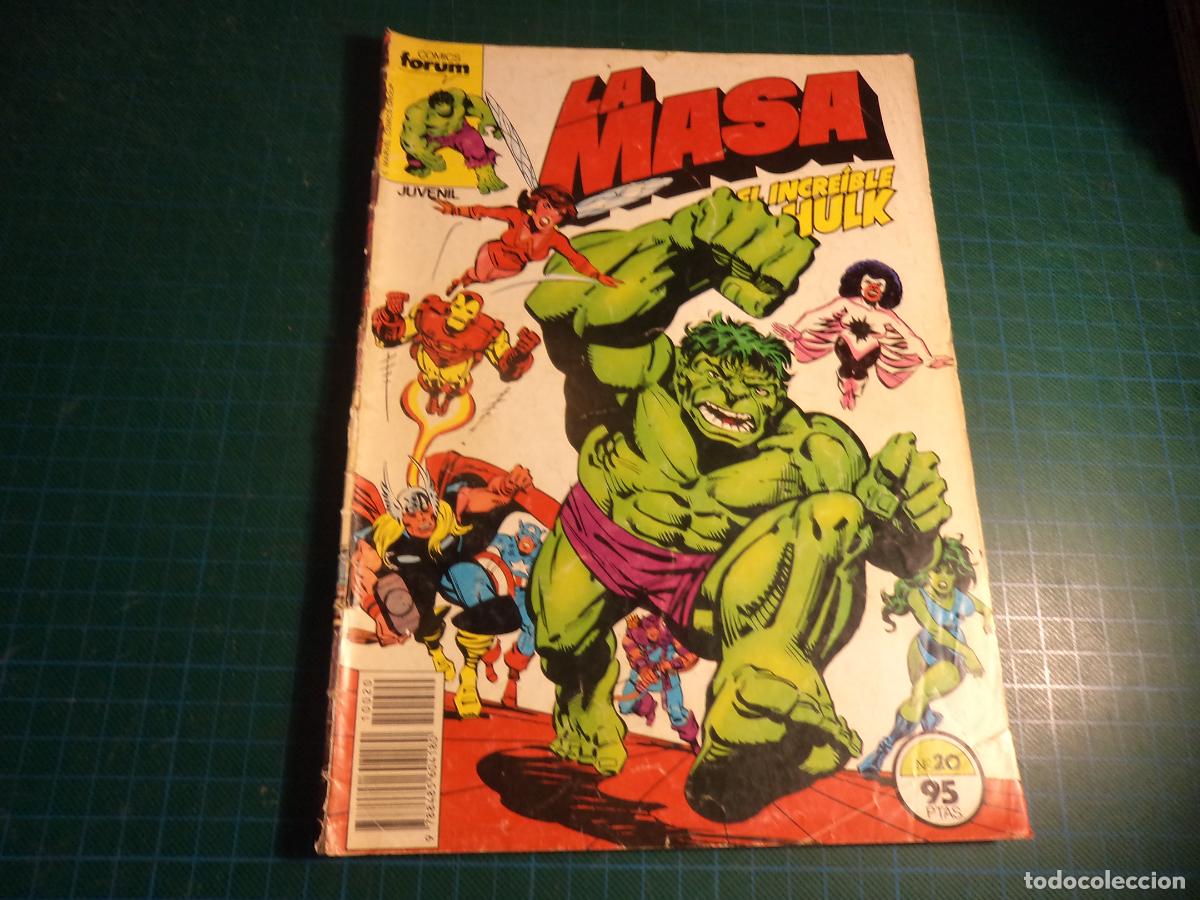 C&oacute;mics: La Masa. N&ordm; 20. Forum. Con se&ntilde;ales de uso. (Ref. 7-B) - Foto 1