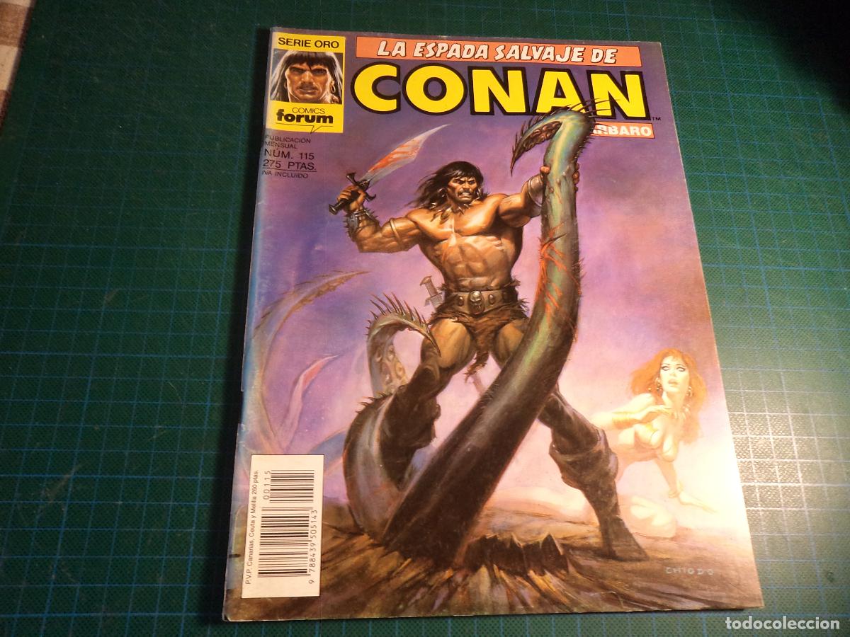 C&oacute;mics: La espada salvaje de Conan. N&ordm; 115. Forum. (Ref. 7-B) - Foto 1