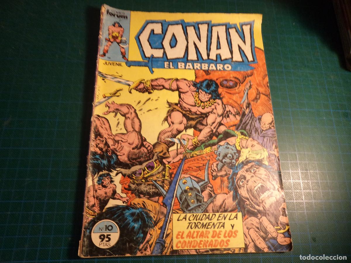 C&oacute;mics: Conan. N&ordm; 10. Forum. Con se&ntilde;ales de uso. - Foto 1