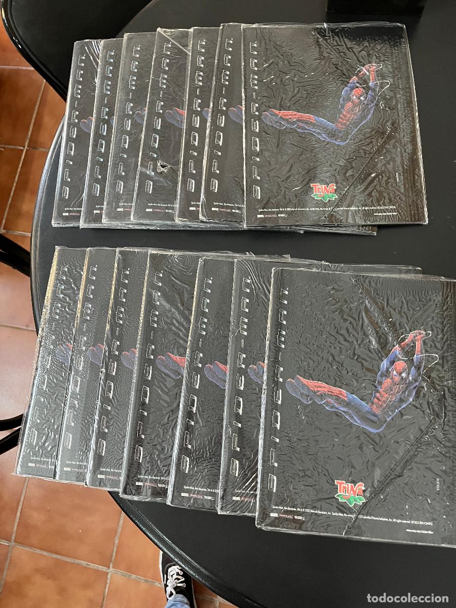 C&oacute;mics: 14 carpetas y 7 libretas Spiderman 2002 - Foto 1