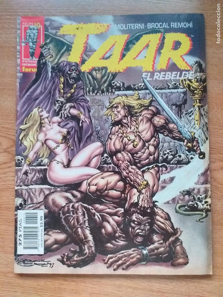 C&oacute;mics: TAAR EL REBELDE - N&ordm; 10 - EL IMPERIO DEL VACIO - 1997 - FORUM - Foto 1