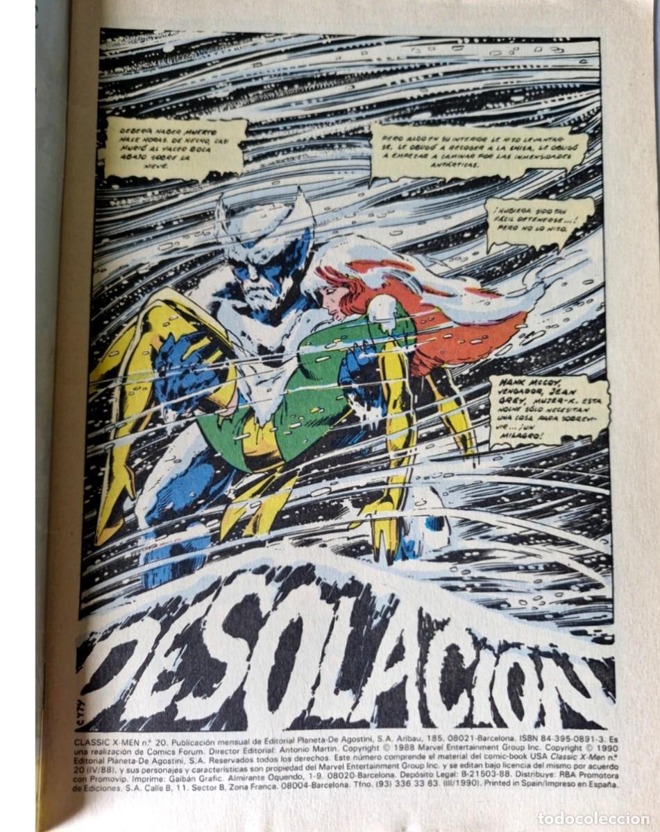 C&oacute;mics: CLASSIC X-MEN - X-MEN 20 - VOL 1 - MARVEL C&Oacute;MICS - FORUM - Foto 3