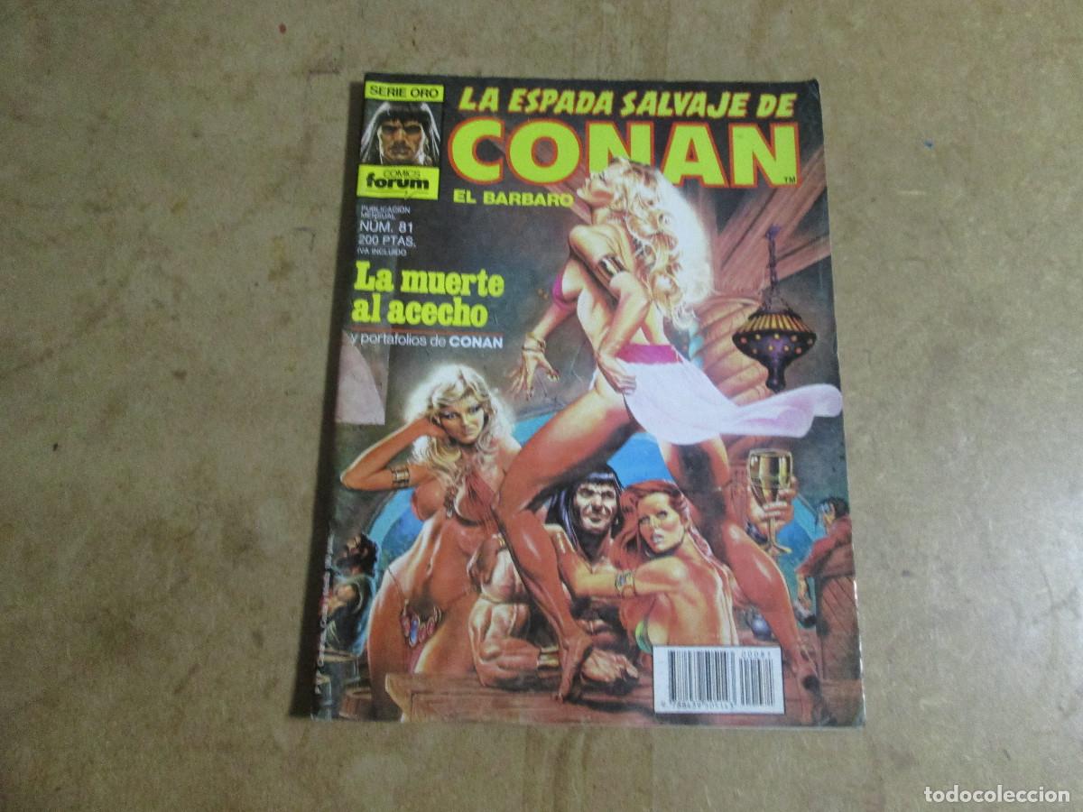 C&oacute;mics: LA ESPADA SALVAJE DE CONAN N&ordm; 81, FORUM - Foto 1