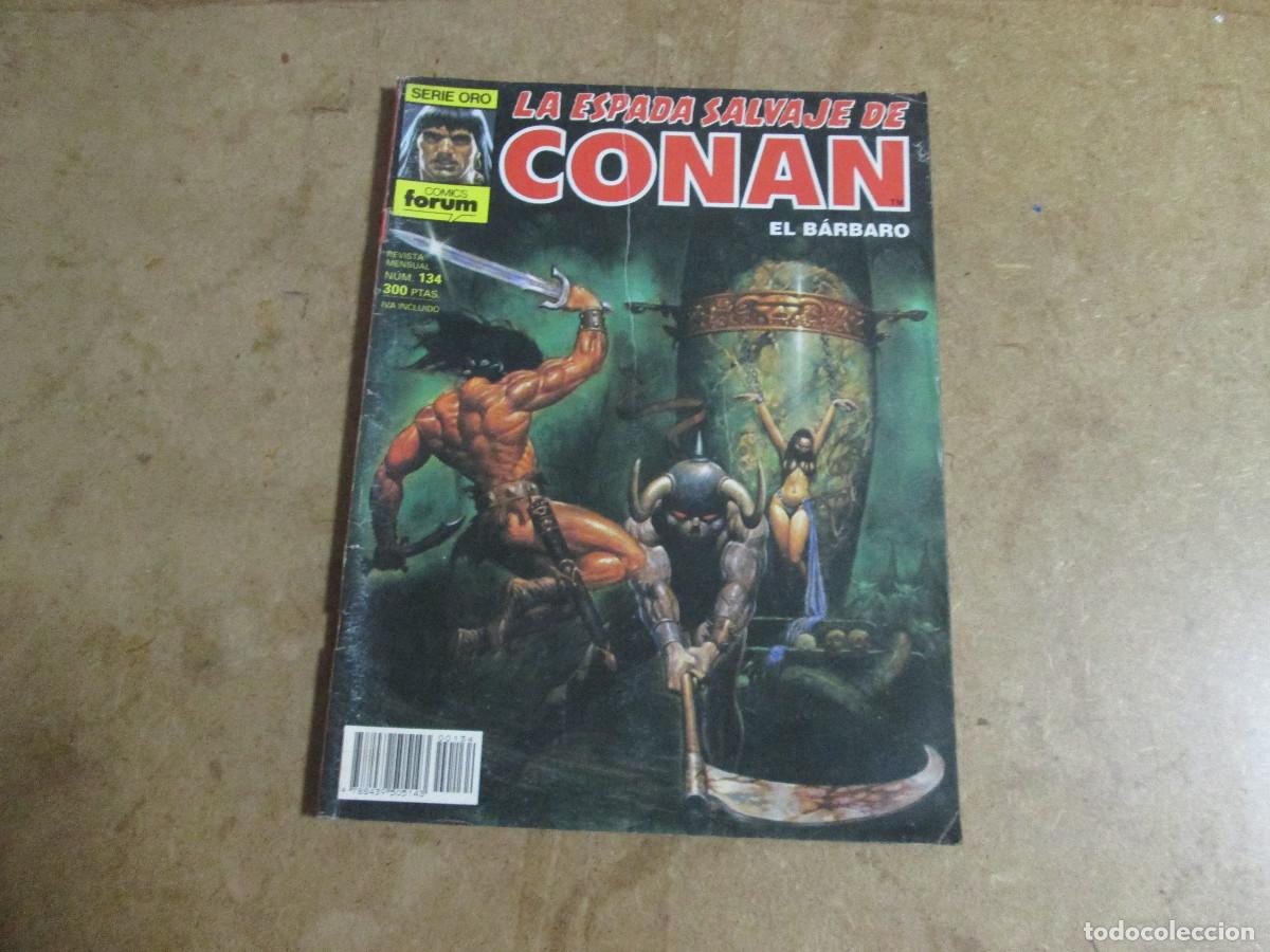 C&oacute;mics: LA ESPADA SALVAJE DE CONAN N&ordm; 134, FORUM - Foto 1