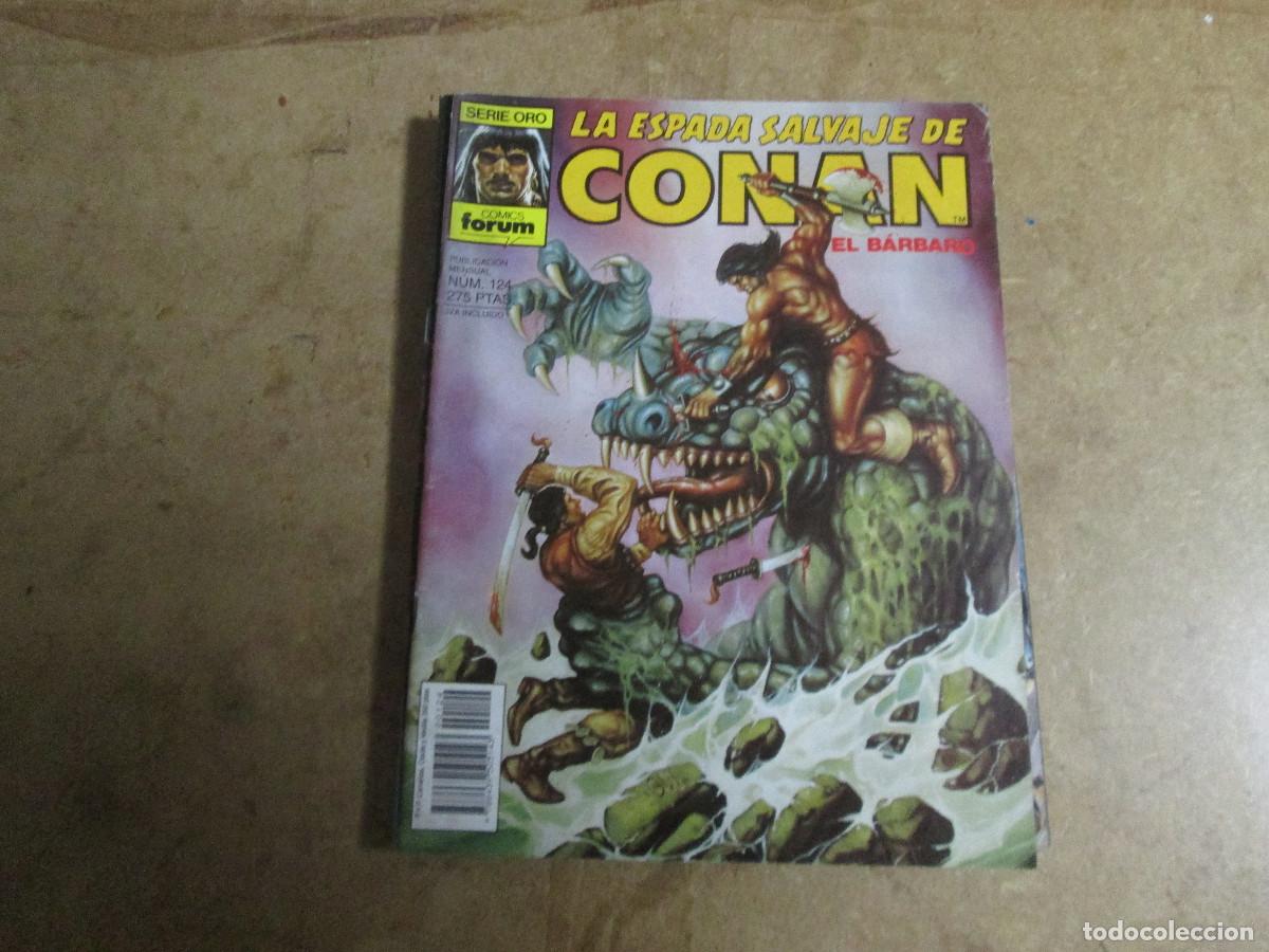 C&oacute;mics: LA ESPADA SALVAJE DE CONAN N&ordm; 124, FORUM - Foto 1