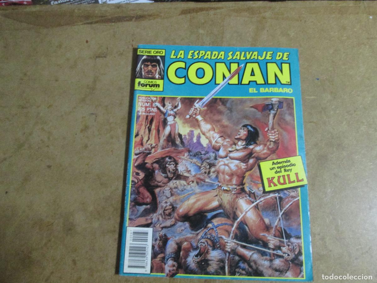C&oacute;mics: LA ESPADA SALVAJE DE CONAN N&ordm; 87, FORUM - Foto 1