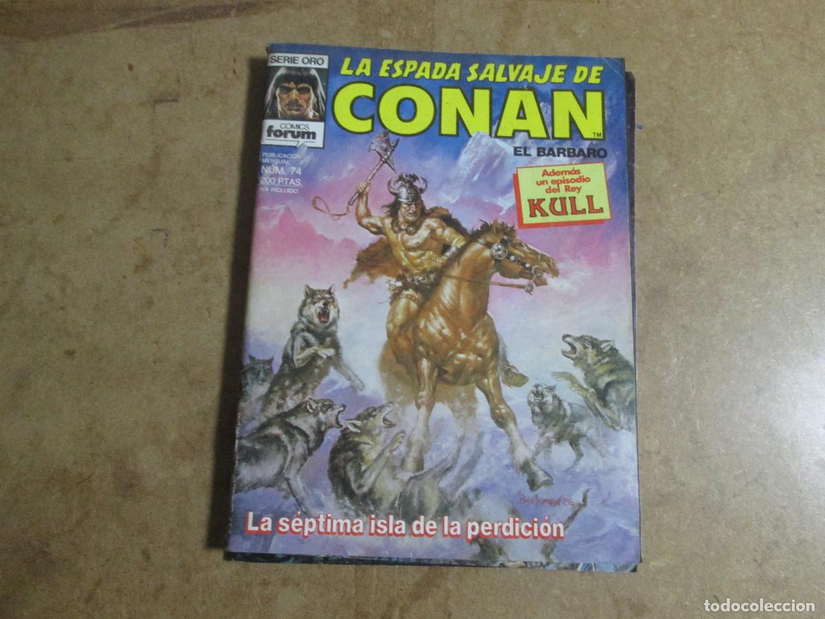 C&oacute;mics: LA ESPADA SALVAJE DE CONAN N&ordm; 74, FORUM - Foto 1