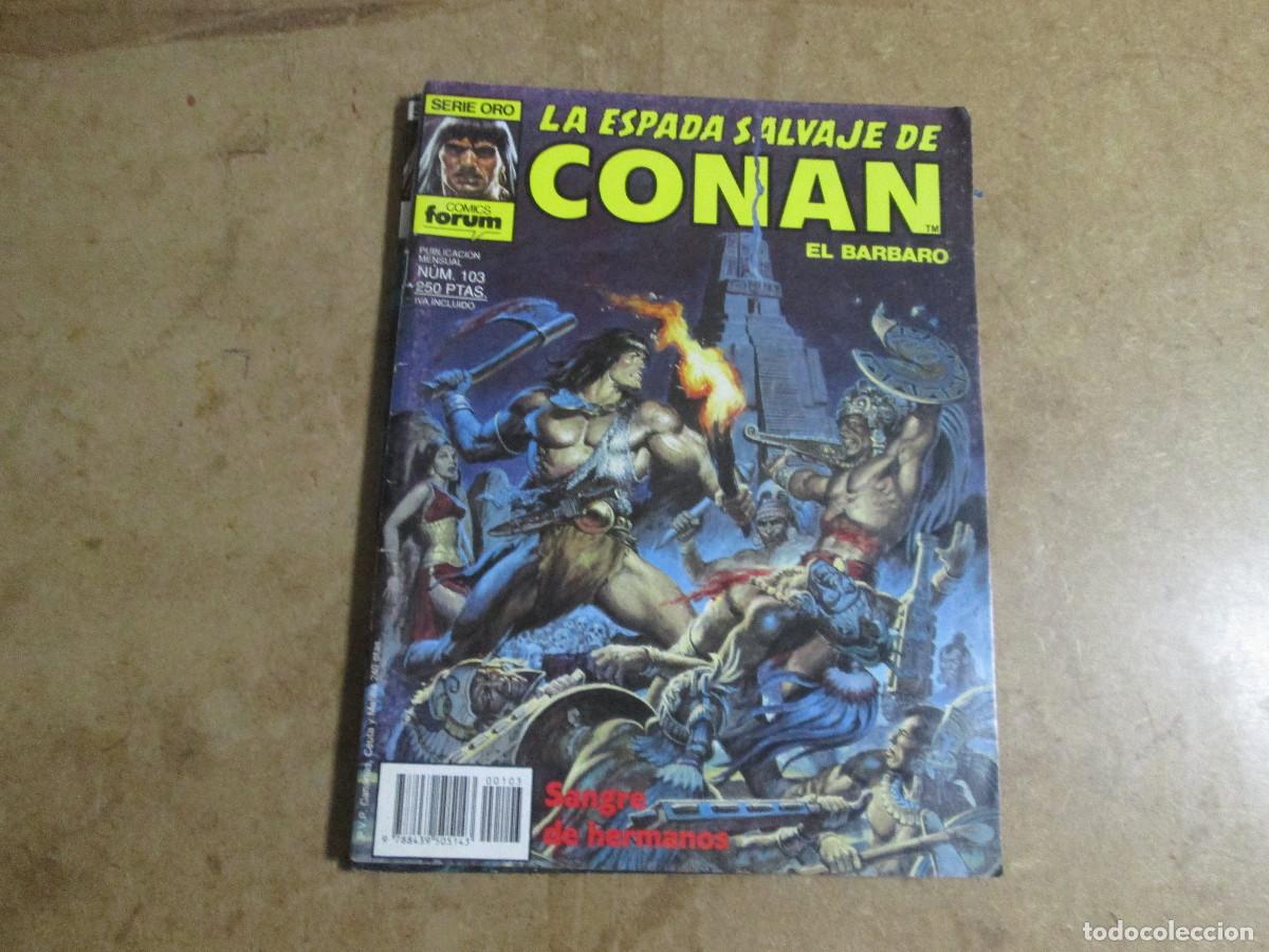 C&oacute;mics: LA ESPADA SALVAJE DE CONAN N&ordm; 103, FORUM - Foto 1