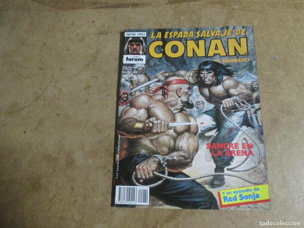 C&oacute;mics: LA ESPADA SALVAJE DE CONAN N&ordm; 89, FORUM - Foto 1