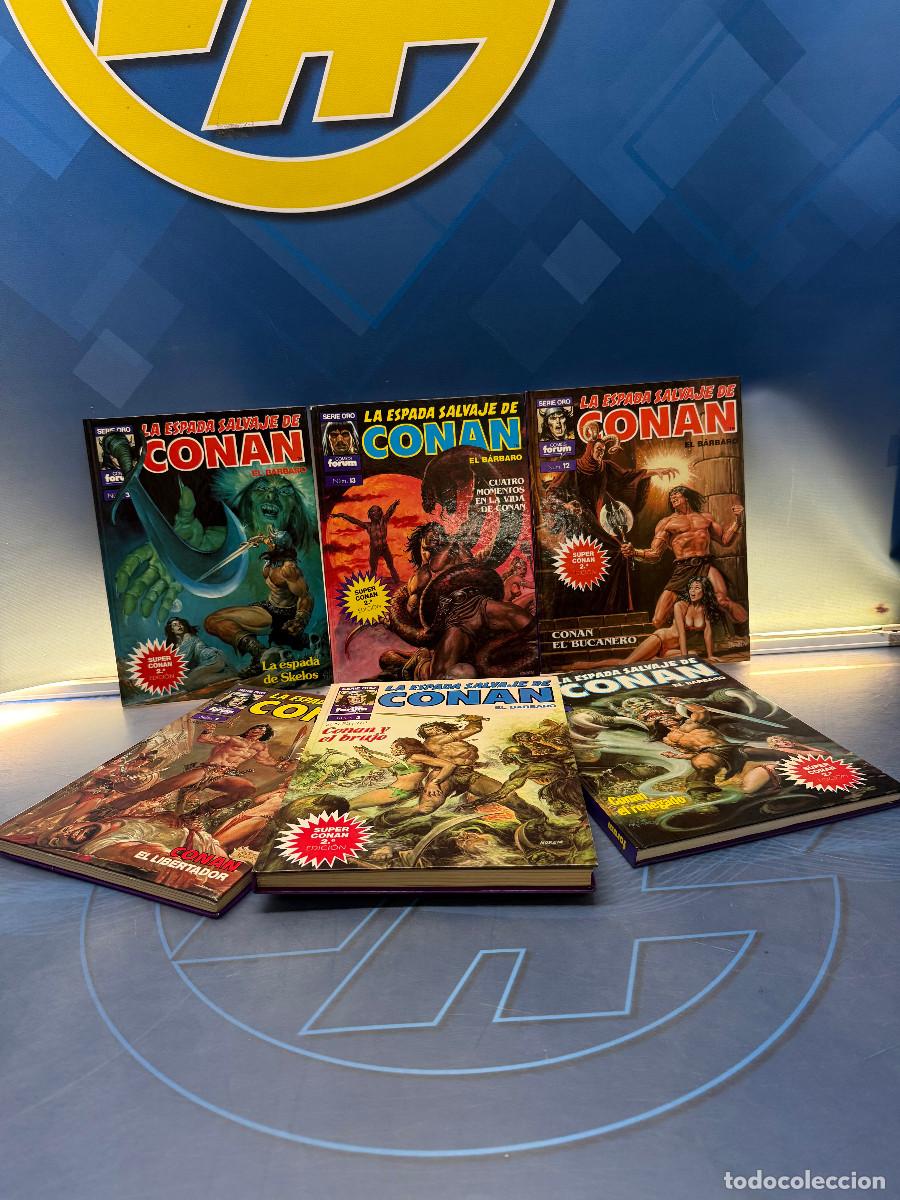 C&oacute;mics: La Espada Salvaje de Conan Serie Oro- Comic - 6 Tomos - Foto 1