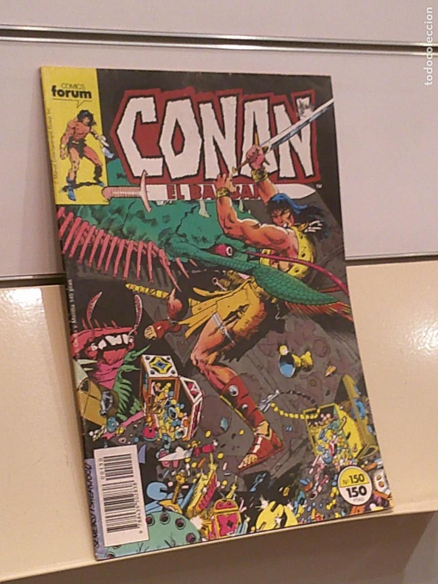 C&oacute;mics: CONAN EL BARBARO VOL. 1 N&ordm; 150 MARVEL - FORUM - Foto 1