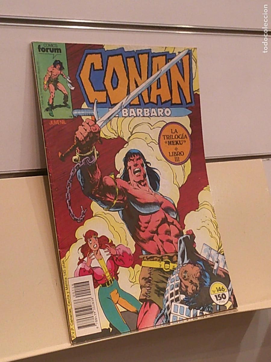 C&oacute;mics: CONAN EL BARBARO VOL. 1 N&ordm; 146 MARVEL - FORUM - Foto 1