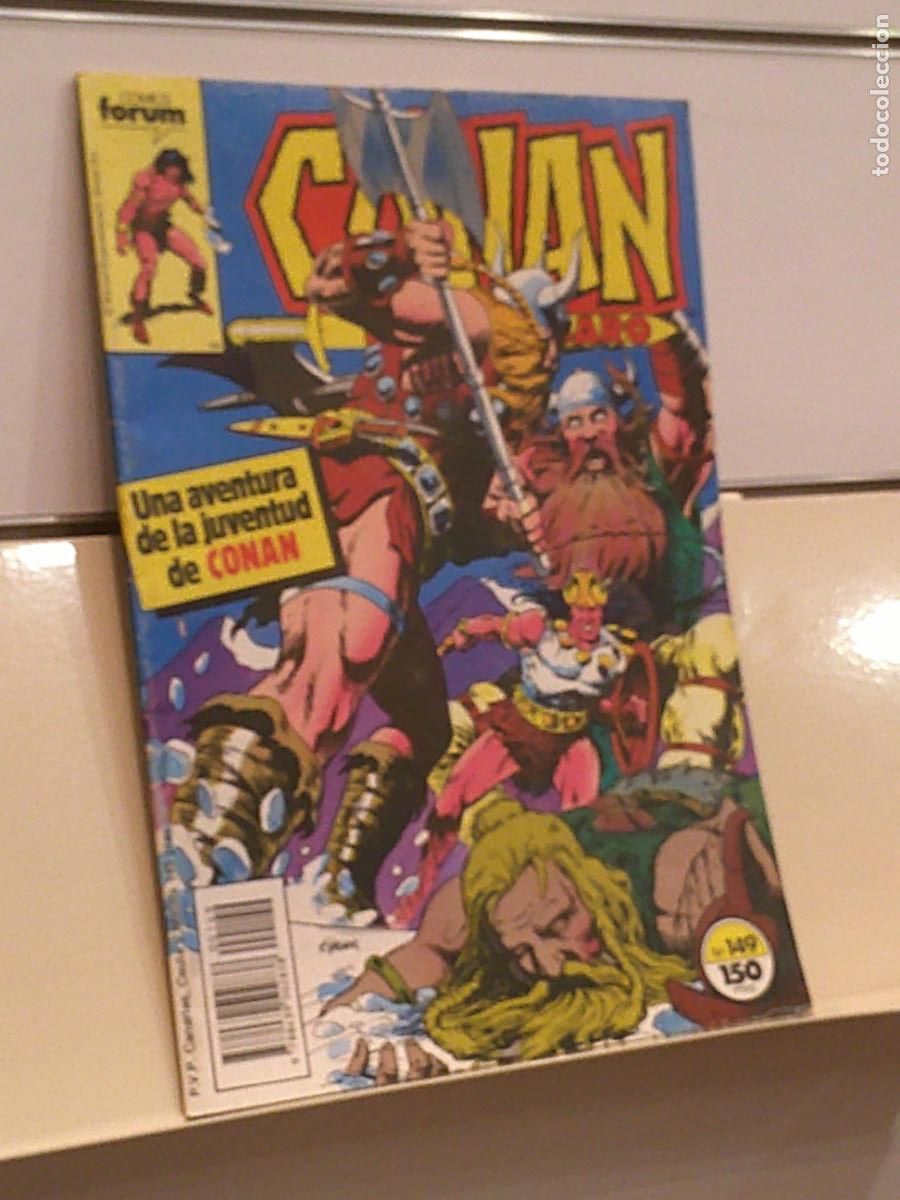 C&oacute;mics: CONAN EL BARBARO VOL. 1 N&ordm; 149 MARVEL - FORUM - Foto 1