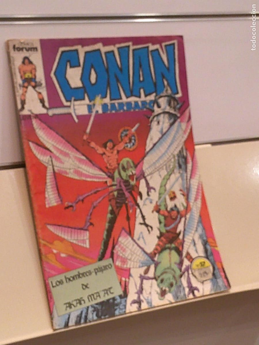 C&oacute;mics: CONAN EL BARBARO VOL. 1 N&ordm; 57 MARVEL - FORUM - Foto 1