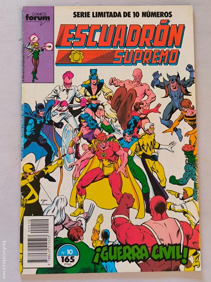 C&oacute;mics: ESCUADRON SUPREMO N&ordm; 10 - FORUM (Y) - Foto 1