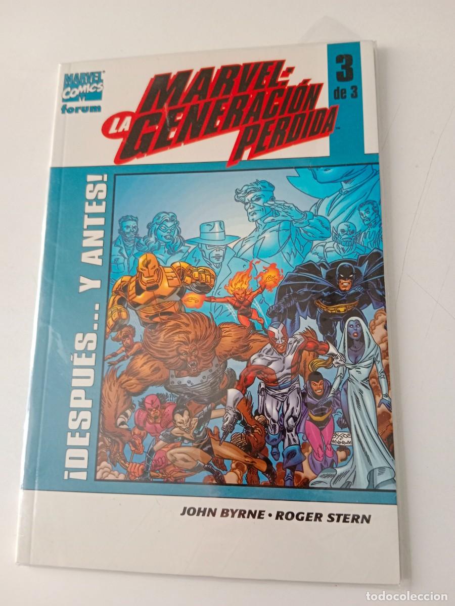 C&oacute;mics: MARVEL: LA GENERACI&Oacute;N PERDIDA. N&deg;. 3 DE 3. JOHN BYRNE, ROGER STERN - Foto 1